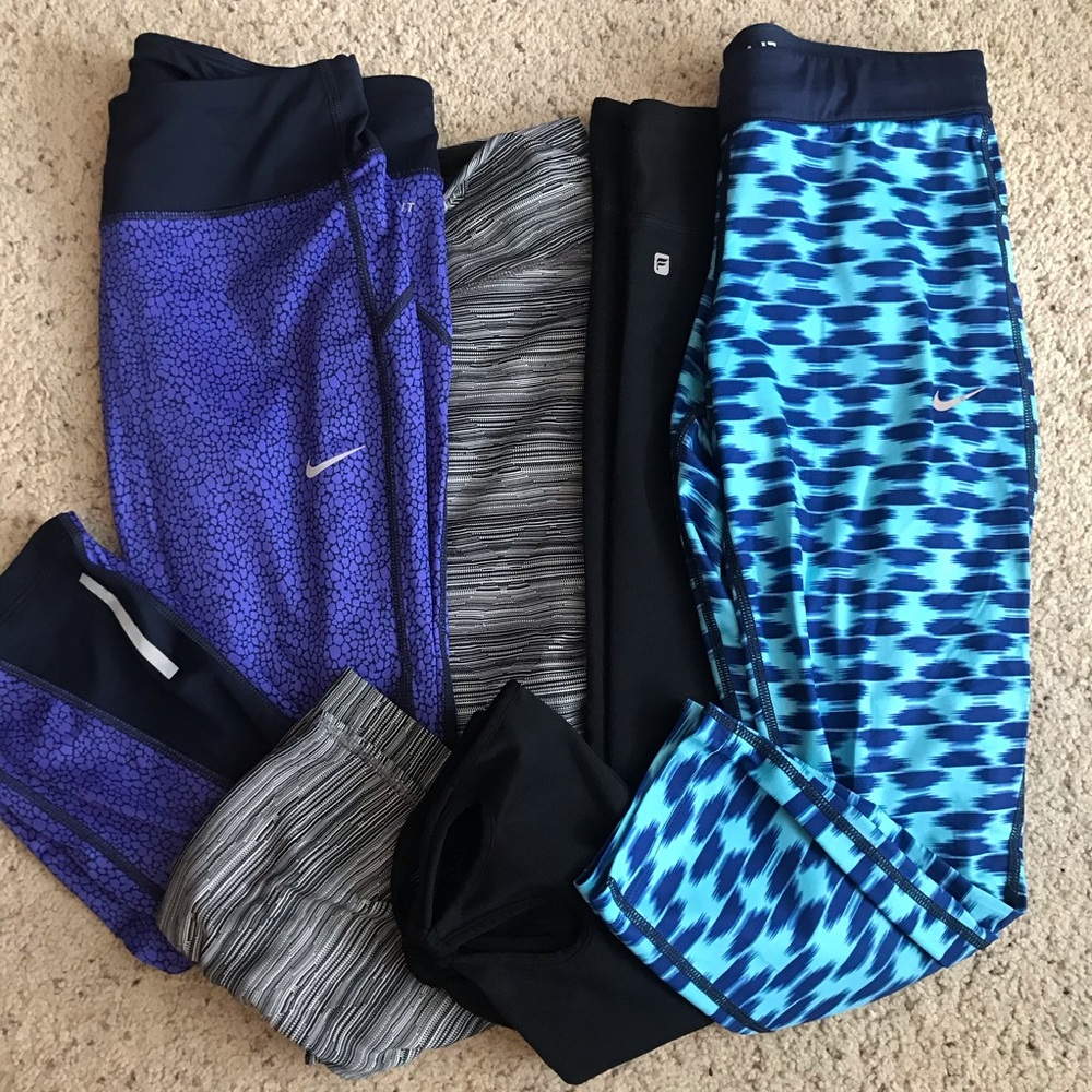 Workout pant bundle Nike and others